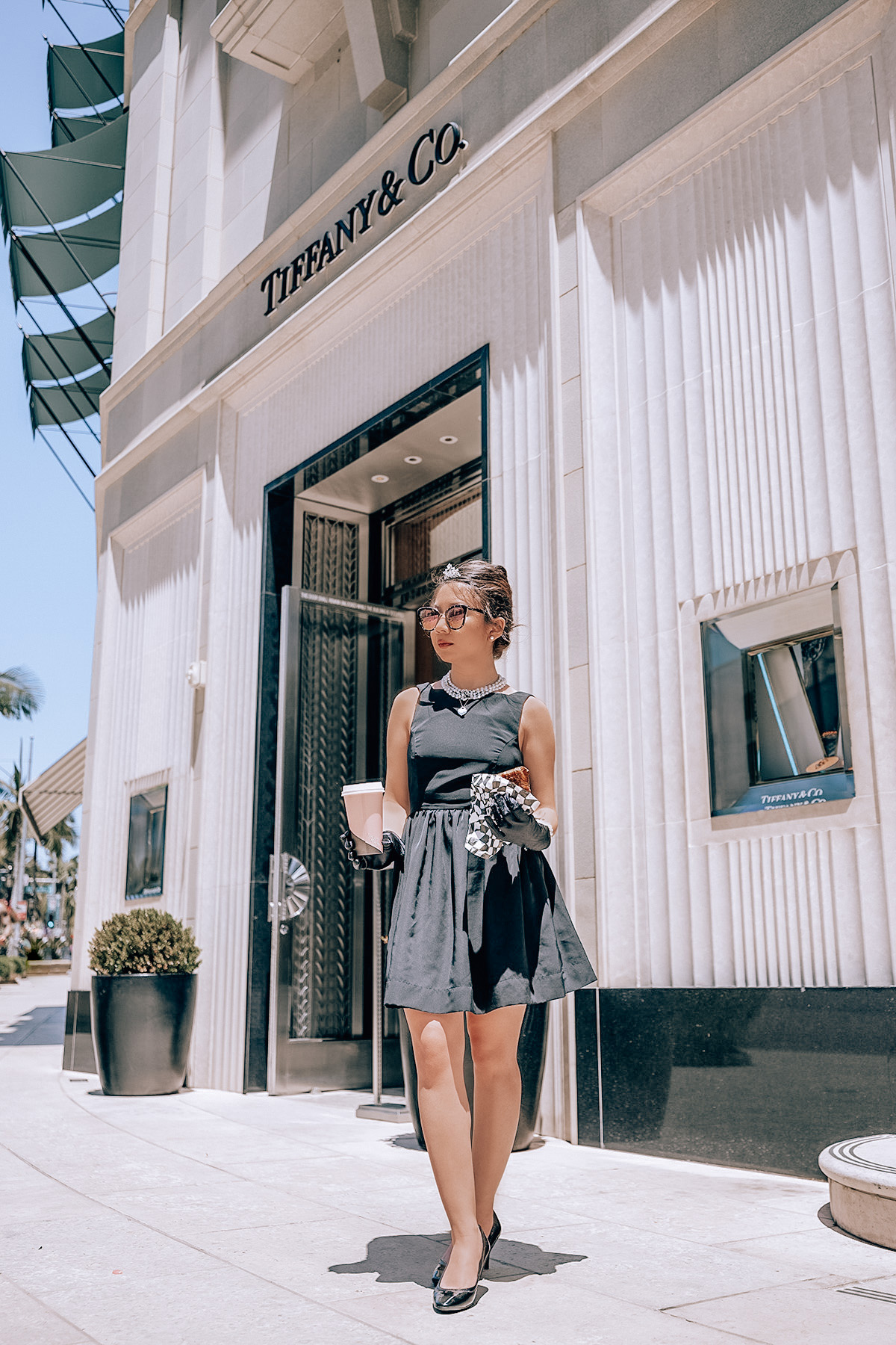 Recreating Audrey Hepburn’s Outfit in Breakfast at Tiffany’s